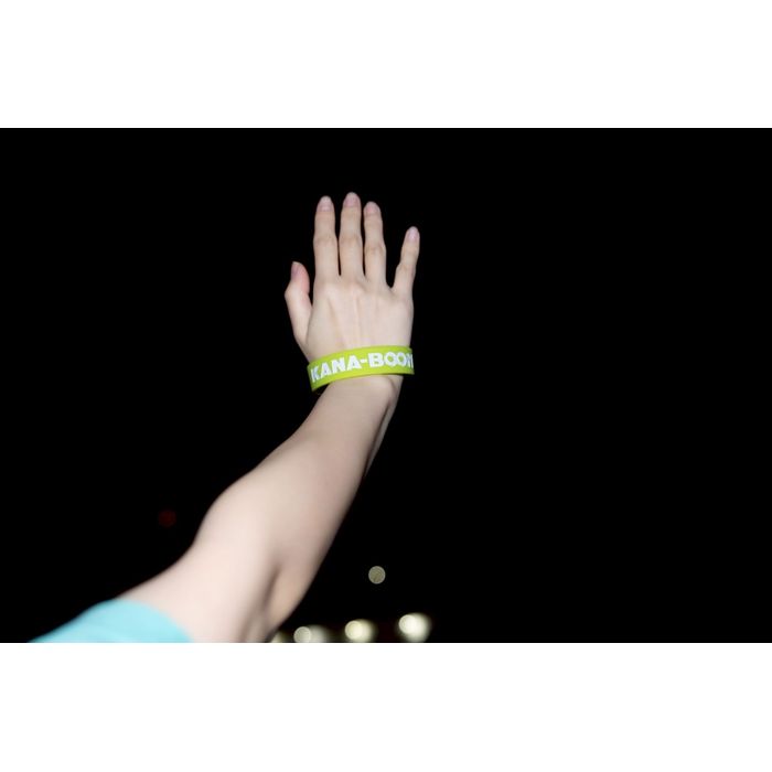 KANA-BOON ロゴ ラバーバンド ＜ライトグリーン＞ 